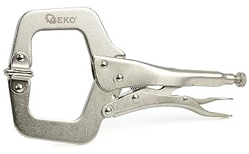 PINZA AUTOBLOCCANTE A MORSETTO GRIP A SCATTO PINZA PER SALDATURA GANASCE A C 280mm G10230 GEKO