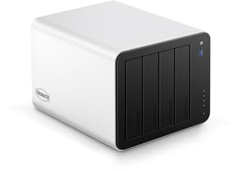 TERRAMASTER F4-425 Plus NAS Storage - 4Bay Intel N150 Quad-Core CPU, 16GB RAM DDR5, 5GbE LAN x 2, M.2 Slot x 3, Network Attached Storage per Lavoro di Gruppo, Server Multimediale (Diskless)