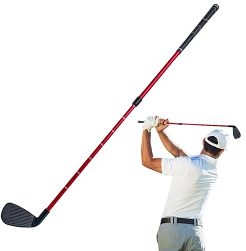 Golfklubbputter – tvåvägs justerbar mini, barnputter med klar skala, höger- och vänsterhänt golfklubb för barn, tonåringar, juniorgolfare, träningstillbehör
