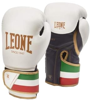 LEONE 1947 GUANTI BOXE ITALY '47 bianco/12OZ - GN039