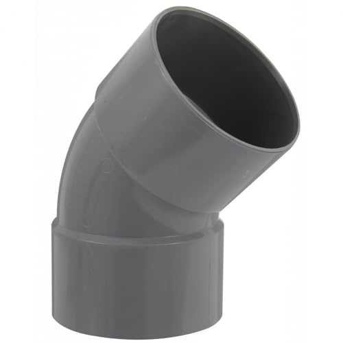 Coude pvc ff d.100 45d