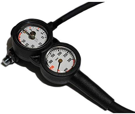 METALSUB Consoles de plongée, 2 Elements. (Noir)