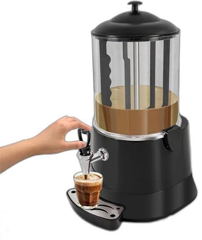 Eastnmythet Machine à Chocolat Chaud avec Distributeur, Machine à Fontaine à Chocolat, Machine à Fondre Le Chocolat, Chauffe-Boisson électrique Commercial,110V 10L