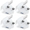 LOVEAI USB Adapter Plug UK 4 PACK, Phone Charger Plug 5V 1A/ 3 PIN USB Wall Plug Socket Charging compatible with iPhone 14/14 Pro/14 Plus/14 Pro Max/13/12/11/XR/XS Max/SE/8/7/6/5