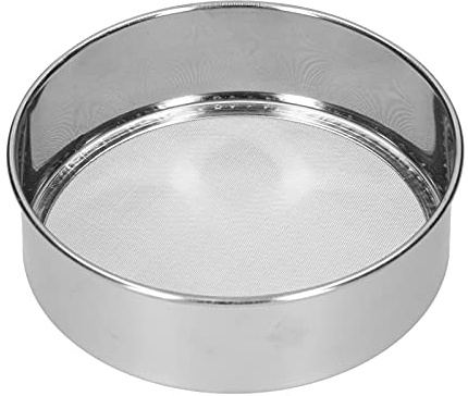 Setaccio per farina in acciaio inox 60 Mesh Fine Food Colino Erbe per Cucina Setaccio