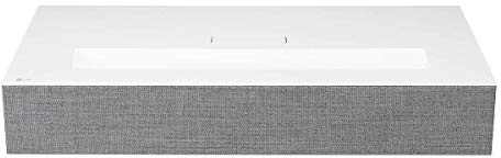 LG HU85LA 120” 4K UHD Resolution (3840 x 2160) Laser Smart Home Theater CineBeam Ultra Short Throw Projector, 2700 ANSI Lumen, Smart TV enabled, Alexa Built-in, HDR10, with Magic Remote - White