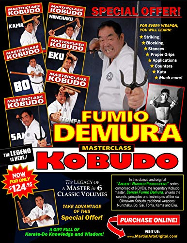 KOBUDO MASTERCLASS 6 DVD SET SPECIAL OFFER