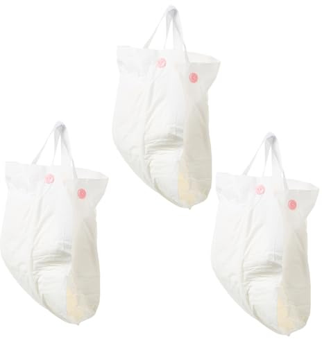 FRCOLOR Compresas de Maternidad Posparto para Medición de Loquios, 3 Unidades, Cómodas y Prácticas Material No Tejido y Película Pe para Uso Diario