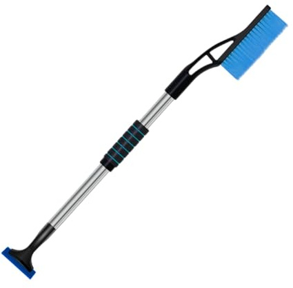 Snow Shovel for Car | Extendable Snow Shovel | Folding Multifunctional Snow Shovel with Thickened Handle, Compact Winter Car Tool for Snow and Ice Removal, Portable Snow Shovel