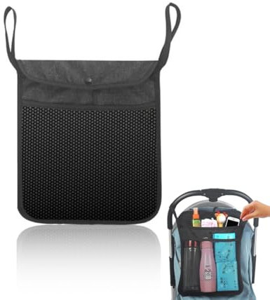 XOXVURI Universal Pushchair Organiser Kinderwagen Einkaufstasche Kinderwagen Netztasche Pram Bag Shopping Net For Prams Stroller Organiser Baby Pram Organiser Multifunctional Pushchair Bag