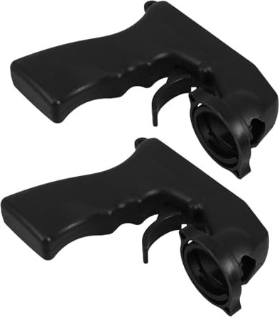 OSALADI 2 Pack Universal Spray Paint Handle Comfortable for Aerosol Cans for Wood Painting Portable Handle