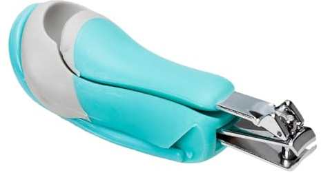 Lunaobrik Tagliaunghie con lente d'ingrandimento - Forbici con lente d'ingrandimento per unghie per mani e piedi - Tagliaunghie in acciaio inox per famiglia bambini e ragazze bambini bambini e adulti
