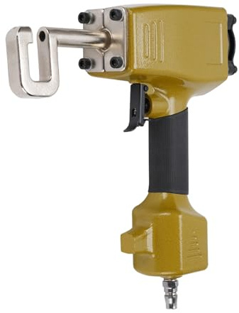 Luocute Pinze Pneumatiche in Acciaio Leggero in Acciaio, 6-8 Kg Pinze a Chiglia Pneumatica Illuminazione per Punzonatura di Partizione con Punzonatura di Luce 1/4 Pollici, Ano