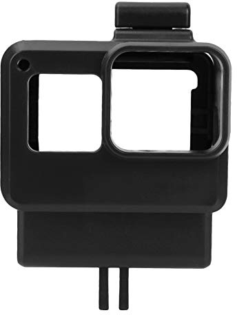 MMABEUTF Estuche para cámara Profesional, para 5 6 7, Material ABS, Soporte para Zapata, Cubierta Protectora portátil, Accesorio para Montaje en cinturón de Pecho para Casco