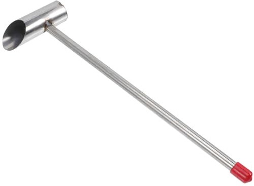 BIUDECO Cucchiaio per Zucchero Riutilizzabile in Acciaio Inox Manico lungo Ergonomico Paletta Resistente per Caramelle Marshmallow e Uso Domestico Accessorio Pratico per Colore Casuale