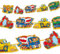 Lutz Mauder Partykette * Bagger & Baustelle * als Deko für Kindergeburtstag oder Motto-Party // Geburtstag Party Bob Bauarbeiter Baumeister Girlande Banner