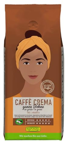 Rapunzel Heldenkaffee Crema, ganze Bohne, 1kg (1)