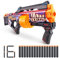 Xshot Skins Last Stand, Beast out, Foam Dart Blaster (16 Darts) Air Pocket Dart Technology, Major Brand Compatible, Toy Foam Dart Blaster for Kids, Teens, Adults, Frustration Free Packaging