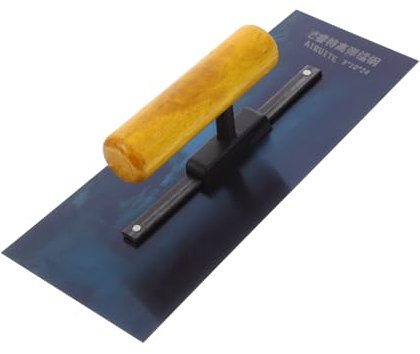 SHINEOFI Cazzuola Finitura in Acciaio Al Carbonio Per Intonaco e Cartongesso Con in Robusto e Impugnatura Ergonomica Per Lavori Costruzione