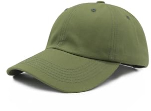 Stymora XL Baseball Cap Mens, St Patricks Day Hat, Extra Large Caps for Large Heads, Adjustable Cotton Ball Caps for Dad Army Green