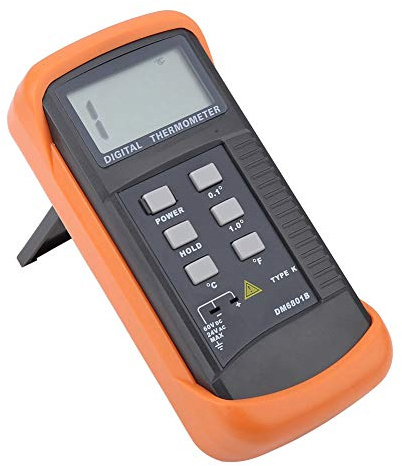 Fafeicy Digital Termometer Enkel Temperaturmätare, Digital Termometer Termometrar Digitala Termometrar Kanal Kyp Termoelementsensor Temperaturmätare