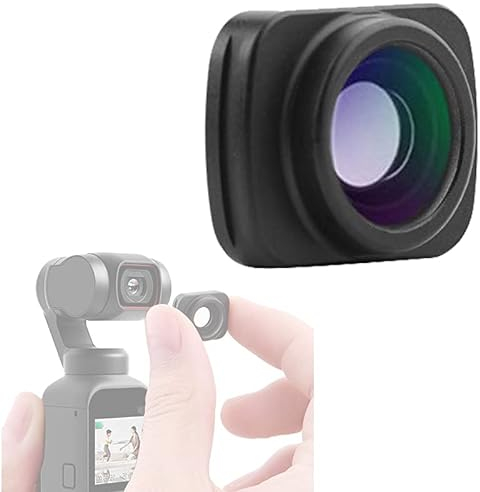 Fenmaru Weitwinkelobjektiv Filter kompatibel mit DJI Pocket 2 / Osmo Pocket