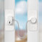 Window Safety Lock AOSITE 2 Packs Versatile Window Restrictor Self Adhesive for UPVC No Drilling Window Locks, Refrigerator Lock with Key Child Window Safety Locks Pet Safety Cable Lock for Childproof