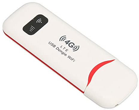 banapoy Hotspot Móvil, Portátil 4G LTE WiFi Stick Soporte 10 Usuarios, Alta Velocidad de Señal Estable WPA Wpa2 Encriptación WiFi Router para Viajes A Casa, Tarjeta Sim Hotspot Dispositivo