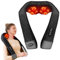 KNQZE® Massaggiatore cervicale, 2025 Shiatsu 4D massaggiatore schiena e collo, Massaggio collo 4D con impastamento del tessuto profondo, Alleviare la fatica, Regalo donna uomo mamma