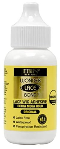 Ebin New York Wonder Bond Lace Wig Glue - Extra Mega Hold Original 35ml