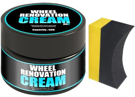 Genérico Brillo para Neumáticos | Crema para Acondicionar Llantas - Crema Resistente a Rayos UV para Neumáticos De Coche en Pulido, Abrillantado y Mantenimiento