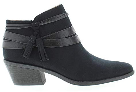 LifeStride Women's PALOMA Boot, black, 8 M US