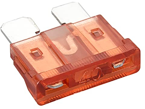 Heschen - Fusibile a lama standard ATC-40 per auto e camion, da 40A, confezione da 50 pezzi assortiti