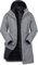 Mountain Warehouse Alaskan 3-in-1 Damen Winter Mantel - Lange, wasserdichte Winterjacke, Warme Steppjacke Innenjacke mit Reißverschluss & Kapuze Dunkel Grau Damengröße EU 38