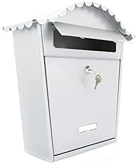 Kippen 10005GS - Cassetta Postale Modello ARMONY di Colore Silver. Dimensioni: 370x130x360mm.