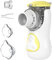FEELLIFE Nebulizador Portatil Silencioso Tipo C Recargable, Nebulizador Bebés y Adultos Tasa de Atomización Ajustable, Nebulizador para Alivio de la tos, Rinitis y Síntomas Respiratorios