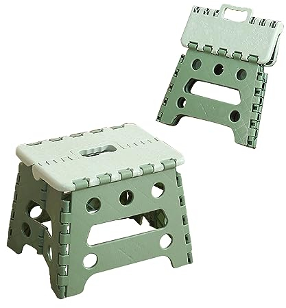 Falthocker für Kinder und Erwachsene,Kleiner Klapphocker,Hocker Kinder Klappstuhl,Klapptritt für Badezimmer,Faltbar Küchenhocker Klapptritt