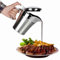 Otufan Pot à Sauce Saucière, 450/750 ML Pot à Sauce D'assaisonnement Pot à Sauce en Acier Inoxydable Bouteille De Sauce Tomate Récipient à Double Isolation Adapté à la Cuisine Restaurant(450ml)