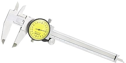 FUNTLY Uhren-messschieber 150 mm 6 Zoll Messschieber aus gehärtetem Edelstahl, Metall, 4-Wege-Messschieber, Messwerkzeug mit Koffer (Color : 0-300mm 0.02mm)