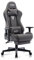 S*MAX Gaming Stuhl Stoff Grau mit Fußstütze Verdickter Sitz Gamer Stuhl 3D Armlehne Videospielstühle mit hoher Rückenlehne ergonomischer Gaming Stuhl für Erwachsene