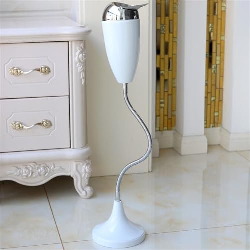 Cendrier sur Pied avec Couvercle, cendrier de 24 Pouces de Haut, cendrier d'extérieur Coupe-Vent pour mégots de cigares, Support de cendrier Amovible, Facile à Nettoyer, cendrier d'extérieur sur Pie