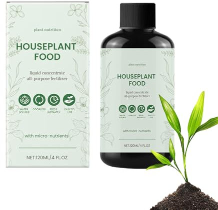 Fertilizzante Liquido Per Piante,Nutriente Vegetale Sicuro Multiuso 120ml | Integratore Di Crescita Naturale Per Orto Frutta Giardino Terreno