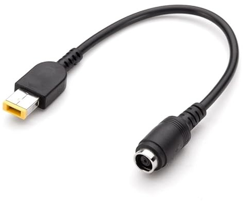 helpers lab Stromrichter Adapterkabel 7,9 mm Buchse Buchse für Laptop Lenovo Edge Flex Ideapad ThinkCentre Thinkpent Heli X1 Carbon Yoga Medion Akoya IdeaCentre