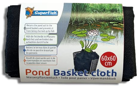 Superfish Pond Basket Cloth 60x60cm Pond Planting Accessory