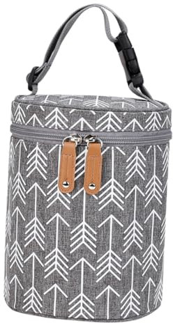 HAPINARY Organizzatore Per Biberon Contenitore Isolato Borsa Portatile Per Alimenti Per Ragazzo Ragazza Scaldabiberon Portatile Da Viaggio