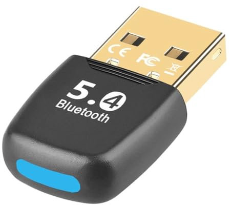 Louttary Adaptador Bluetooth 5.4 USB Bluetooth Adaptador para PC Dongle Ratón sin Teclado Música Receptor Audio Transmisor USB