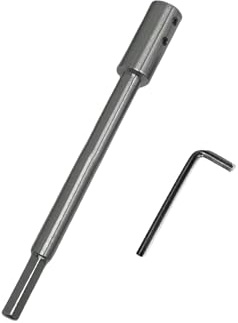 Estensione del trapano in acciaio inossidabile da 3/8 pollici per estensione del mandrino in acciaio inossidabile Trapano di ingrandimento del trapano