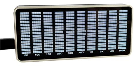 Flaroey Spectrum Module amplificateur de type C VU mètre haute performance pour lampes d'ambiance de lecteur de voiture