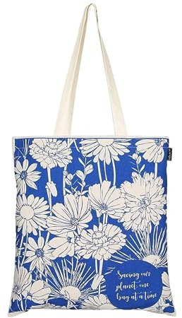 Eco Right Unisex's Stoffbeutel, Tote Bag Aesthetic, Einkaufstasche Canvas Tragetasche & Stofftasche Damen Dead