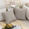 MIULEE 2er Set Kissenbezüge Kordsamt Dekokissen Kissenbezug Sofakissen Dekorativ Couchkissen Kissenhülle Bezug Weich für Wohnzimmer Schlafzimmer 14x14 Inch, 35x35 cm Sandfarbe